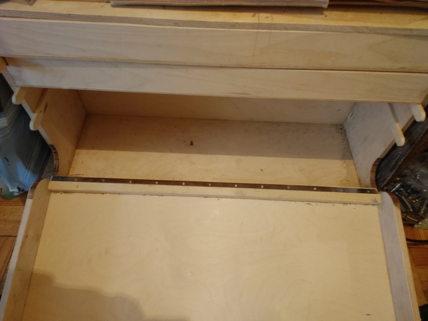 Wooden Storage Chest with Drawers - photo 2
