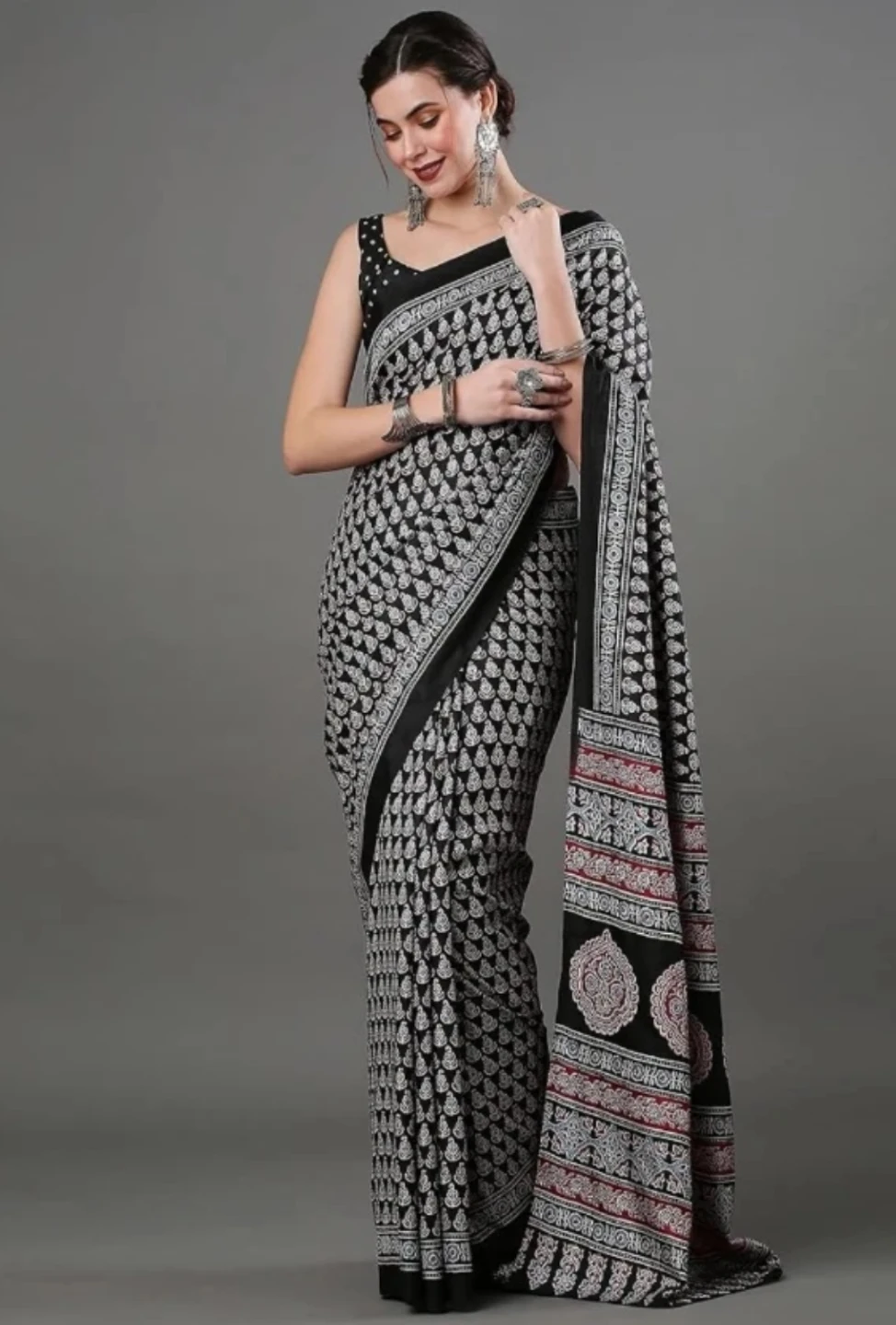 Printed Saree