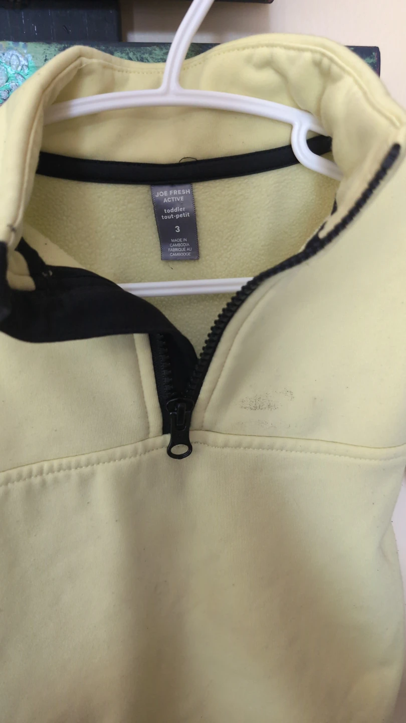 🩷Joe Fresh Toddler Fleece Pullover - Size 3 - photo 3