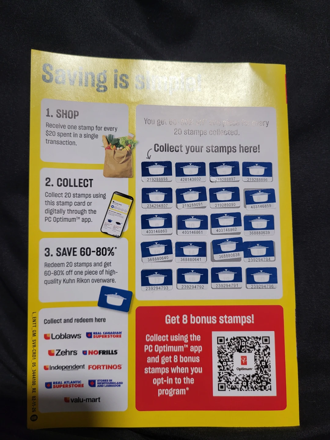 Kuhn Rikon Superstore Stamps Pamphlet - photo 3