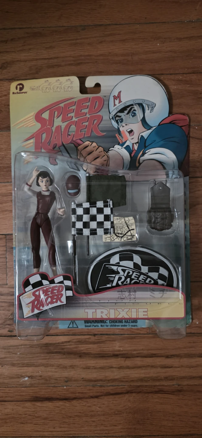 Speed Racer Trixie Action Figure - photo 4