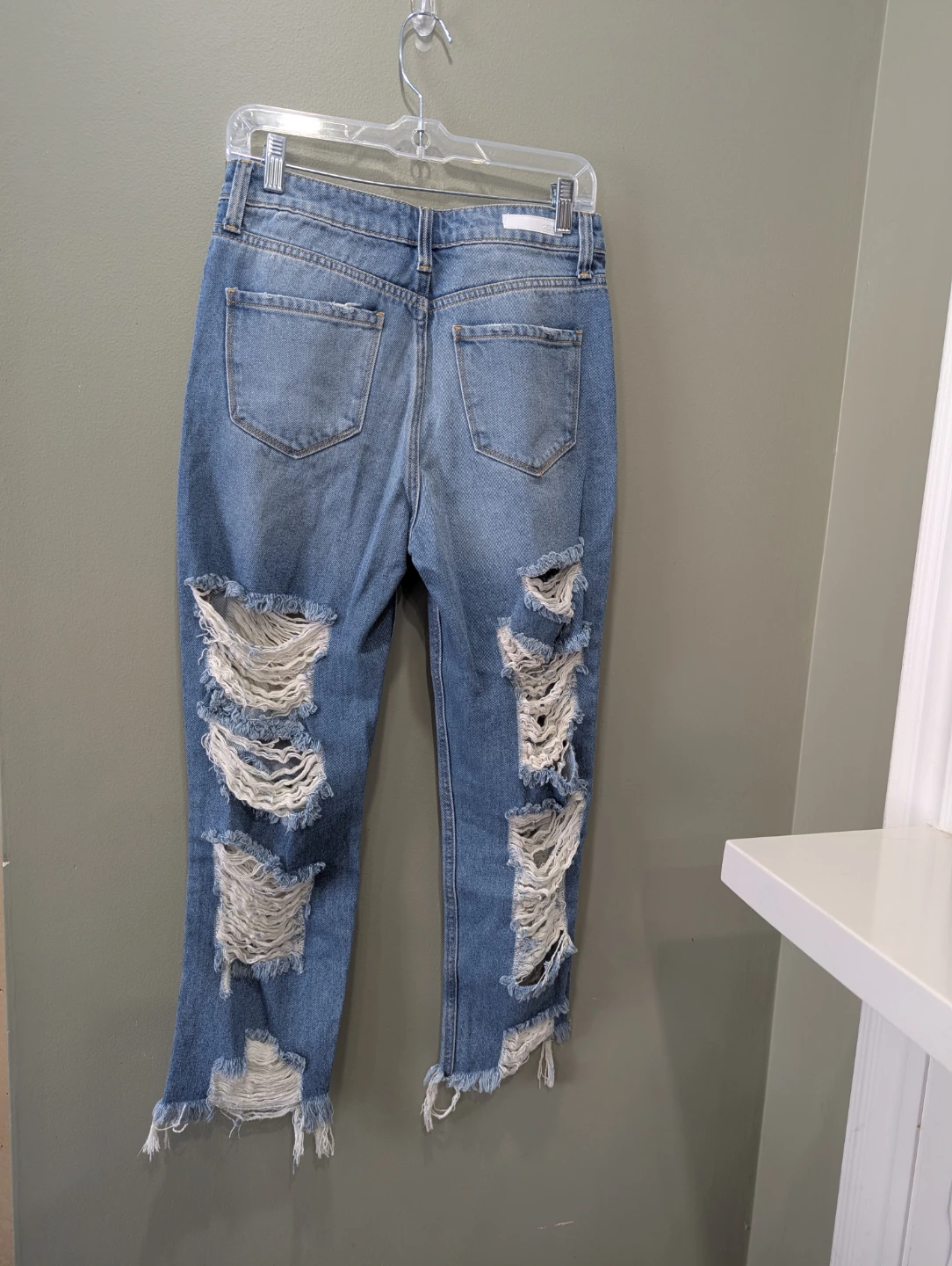 Cello Women's Ripped Blue Denim Jeans Size 5 - photo 2