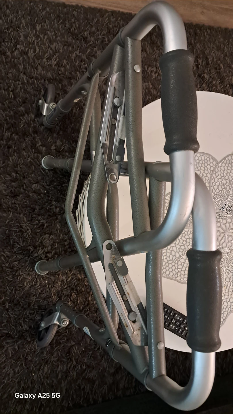 Lumex Folding Walker with Wheels - photo 5