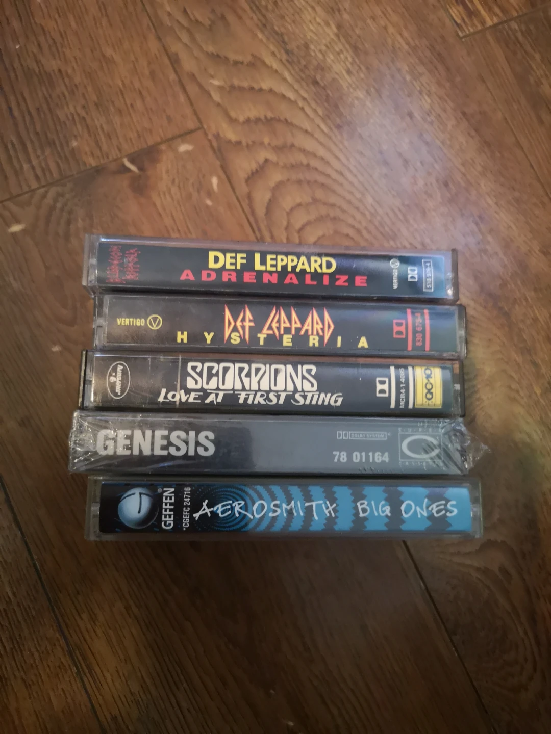 Tape cassettes Genesis, Def Leppard, Scorpions, Aerosmith - photo 3