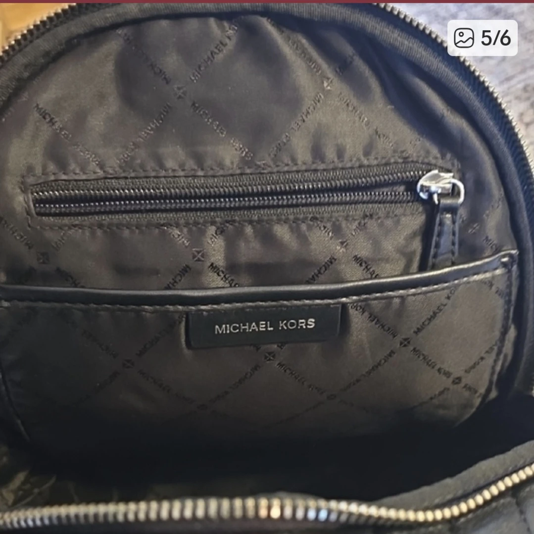 Michael Kors Quilted Black Leather Backpack - photo 5