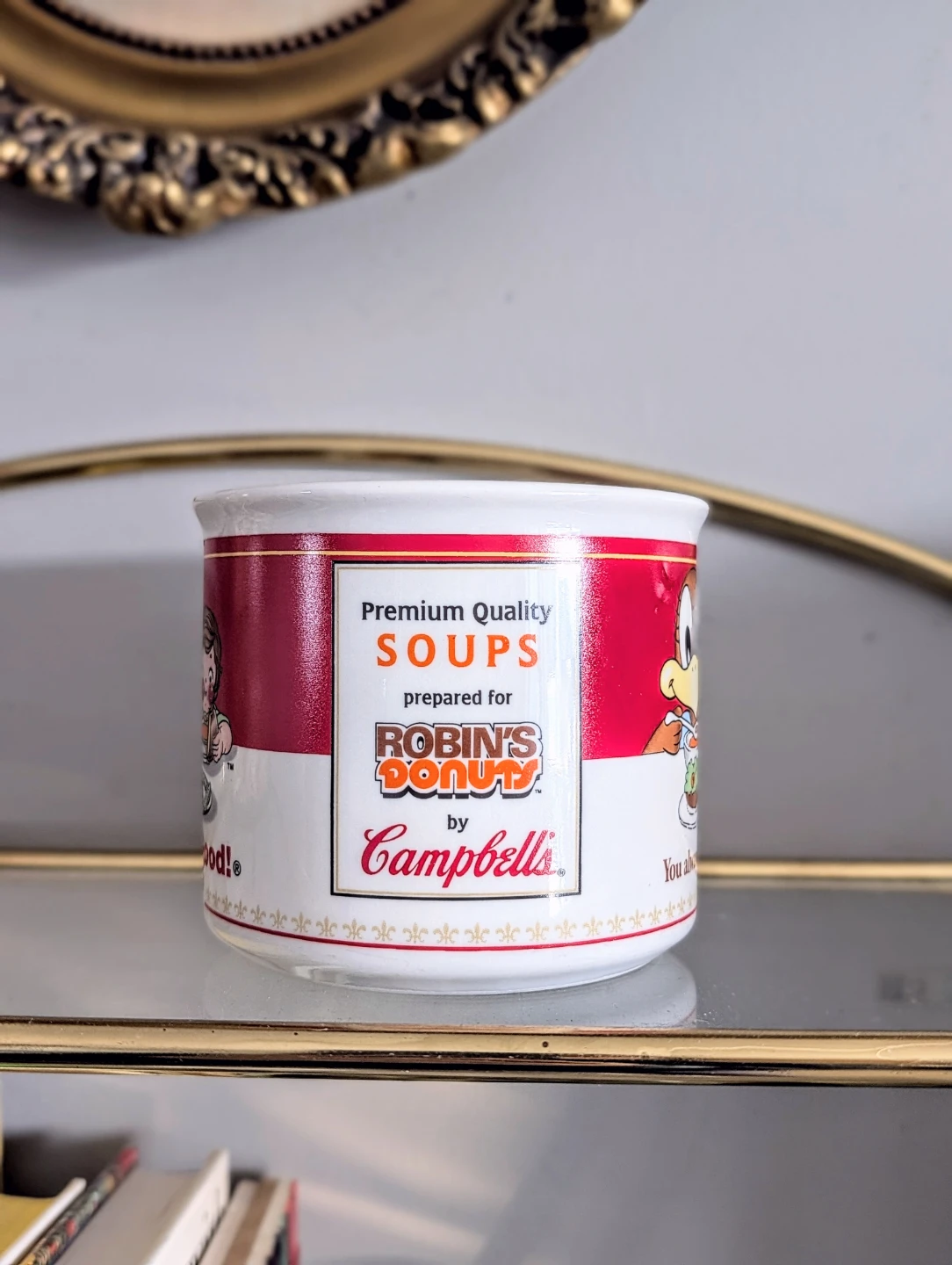 Collectible Vintage Campbell's Soup Robin's Donuts Mug - photo 3