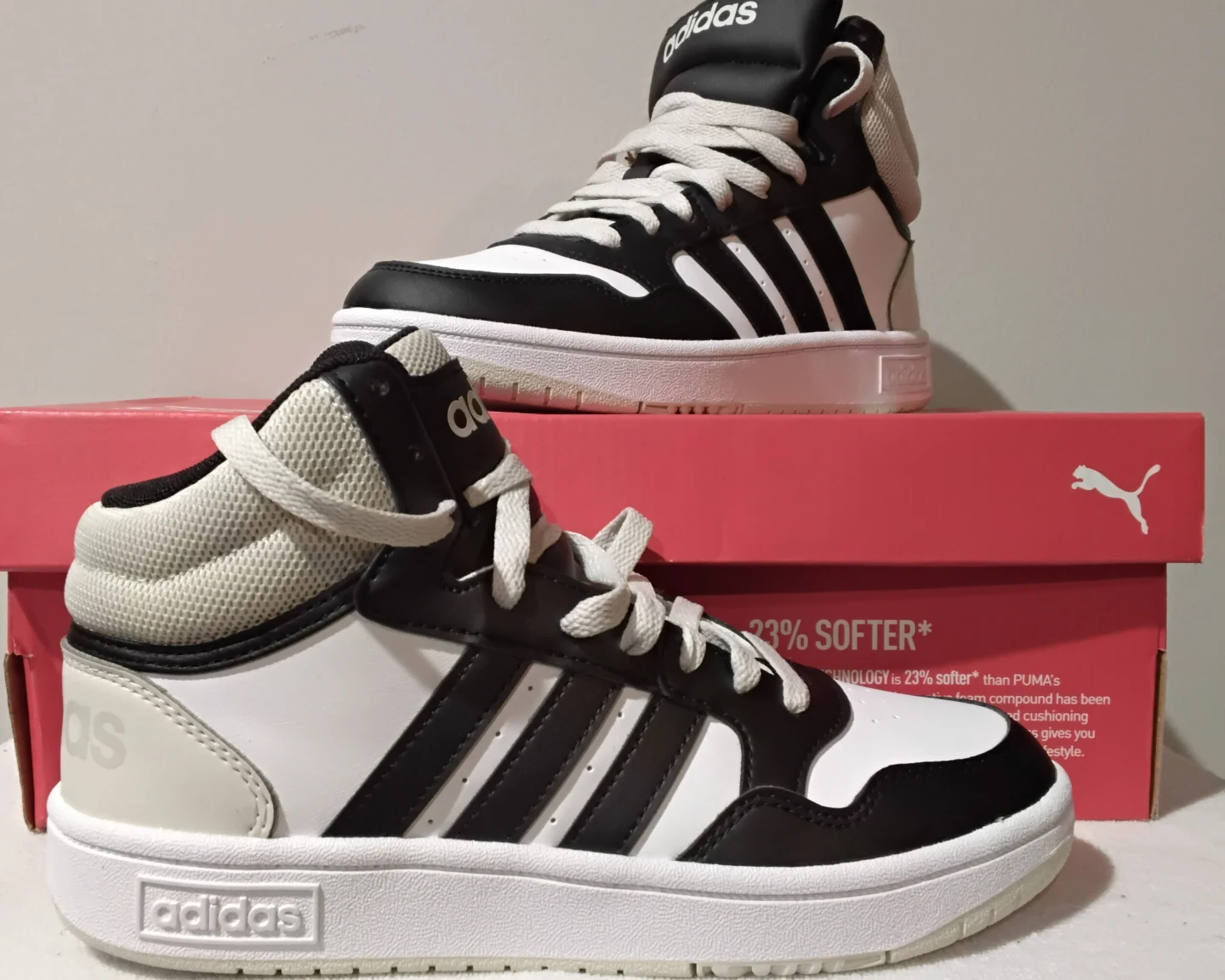 Adidas Hoops Mid-Top Sneakers - photo 2
