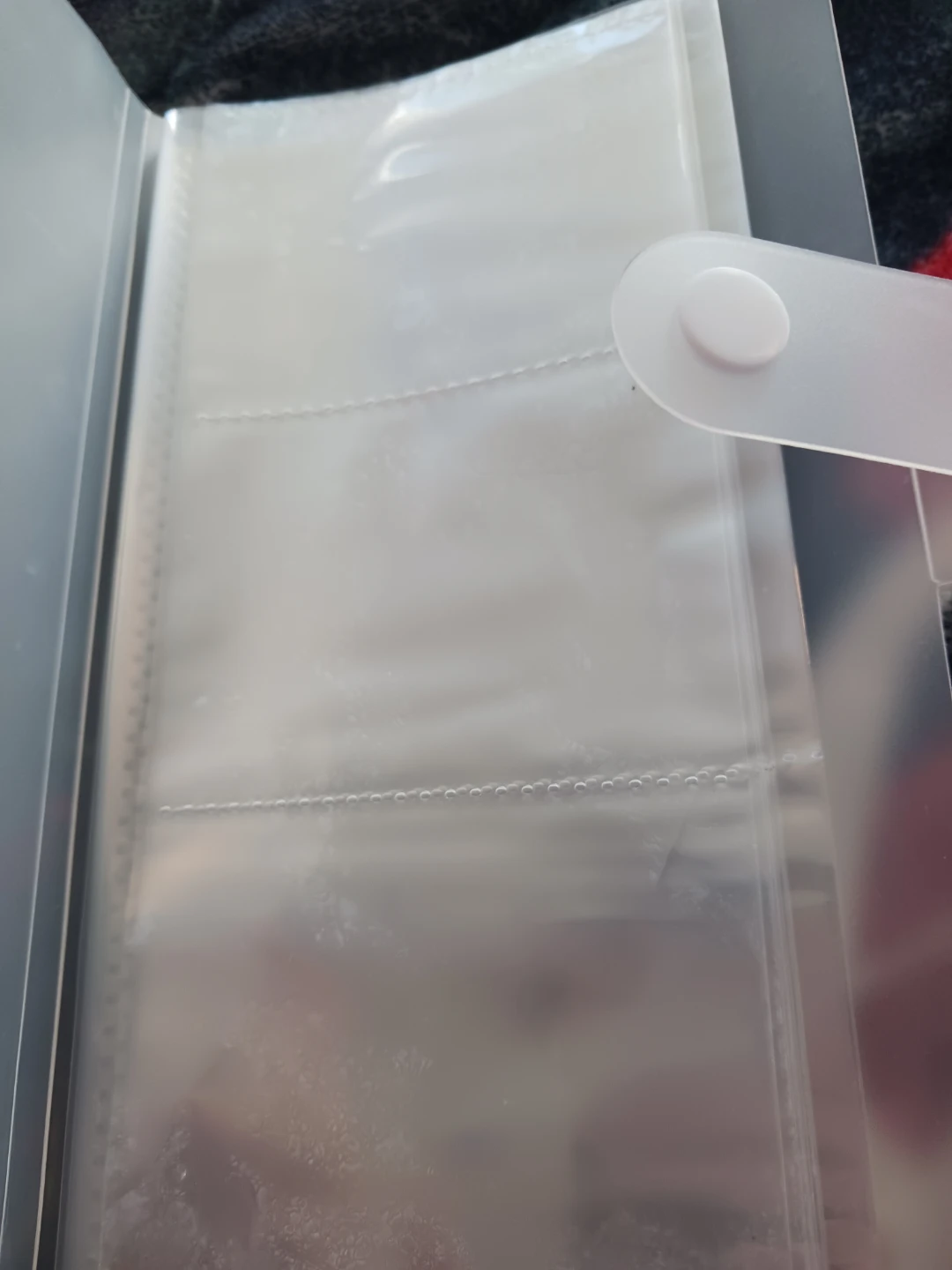 Clear Plastic Photo/Card Holder Binder - photo 2