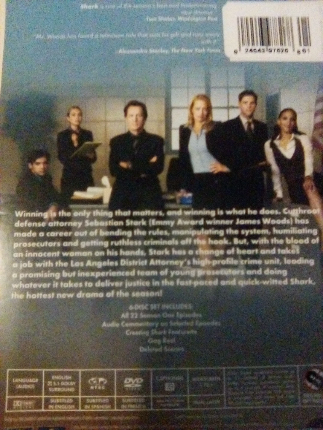 Shark Season One DVD Set - photo 2