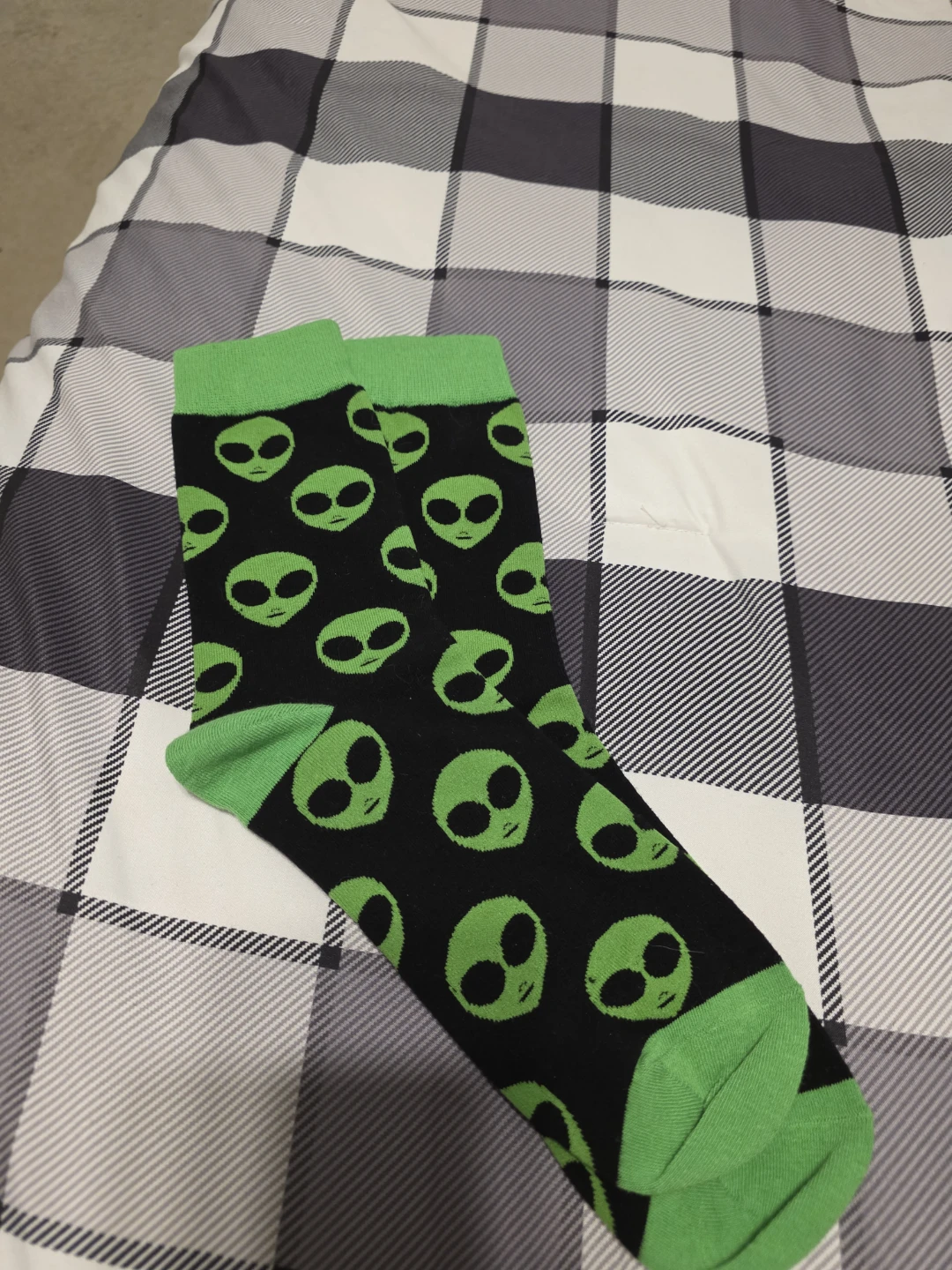 New never worn alien socks