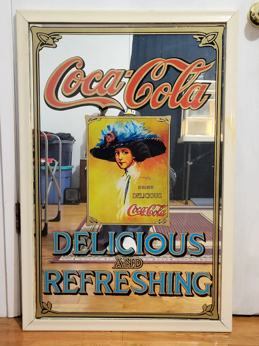 Coca-Cola "Delicious and Refreshing" Mirror