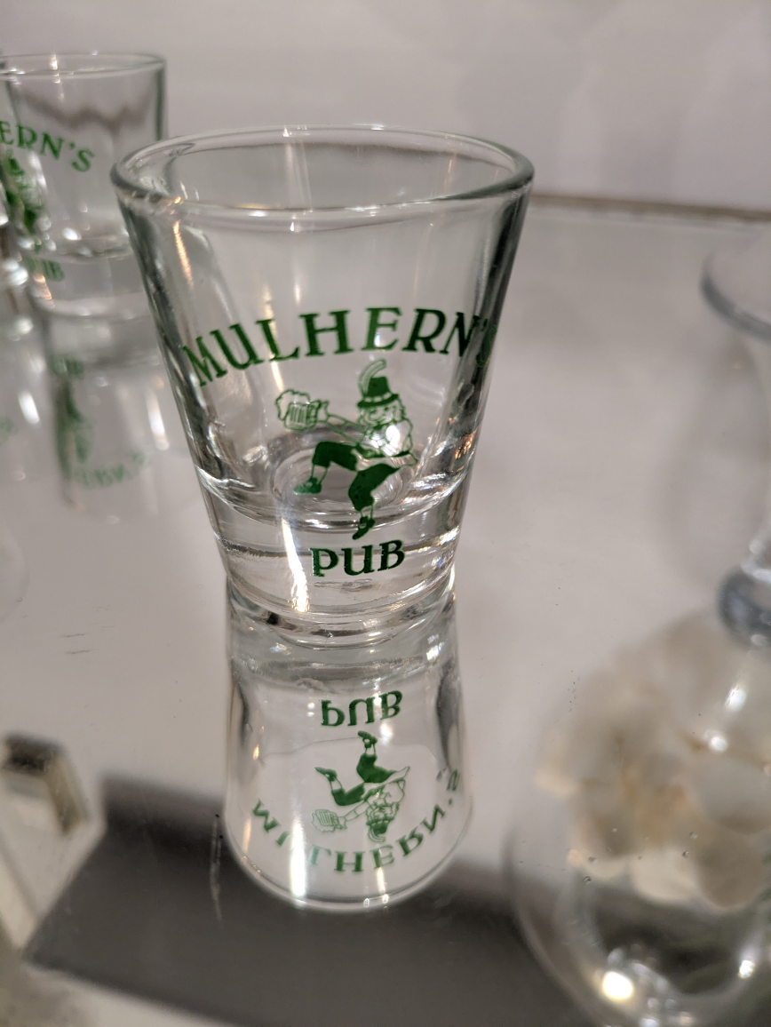 🏆 Set of 5 shot glasses - Mulhern's Pub