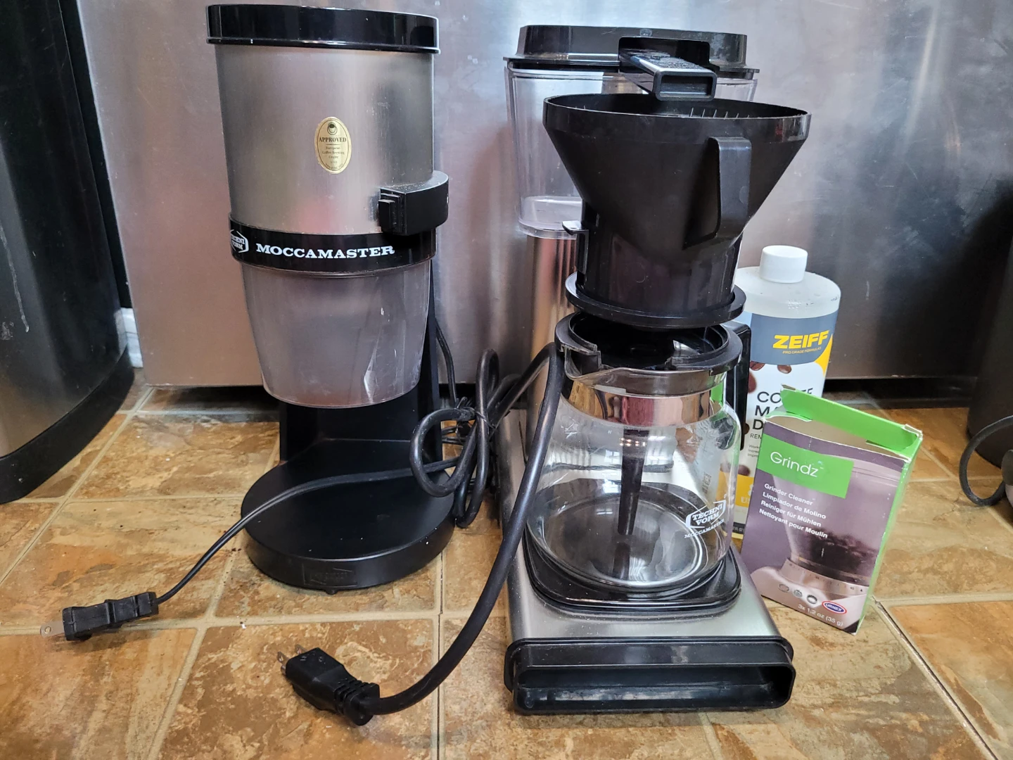 Technivorm Moccamaster Coffee Grinder and Brewer