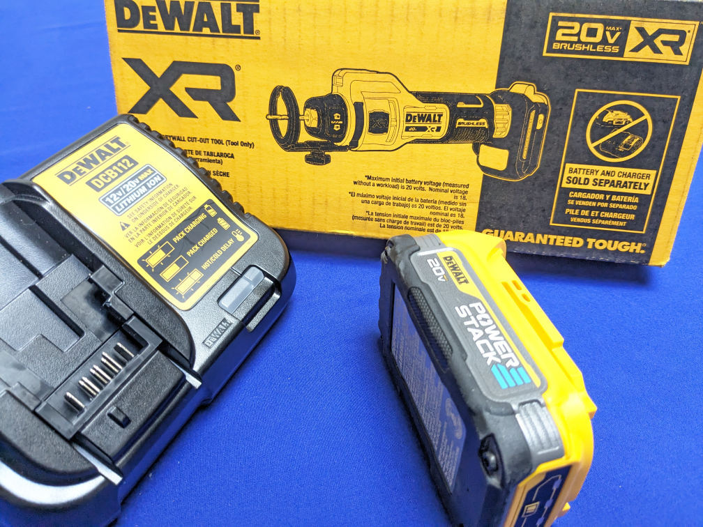20V Max DeWalt XR Drywall Cut Off Tool + POWERSTACK 🏆 - photo 3