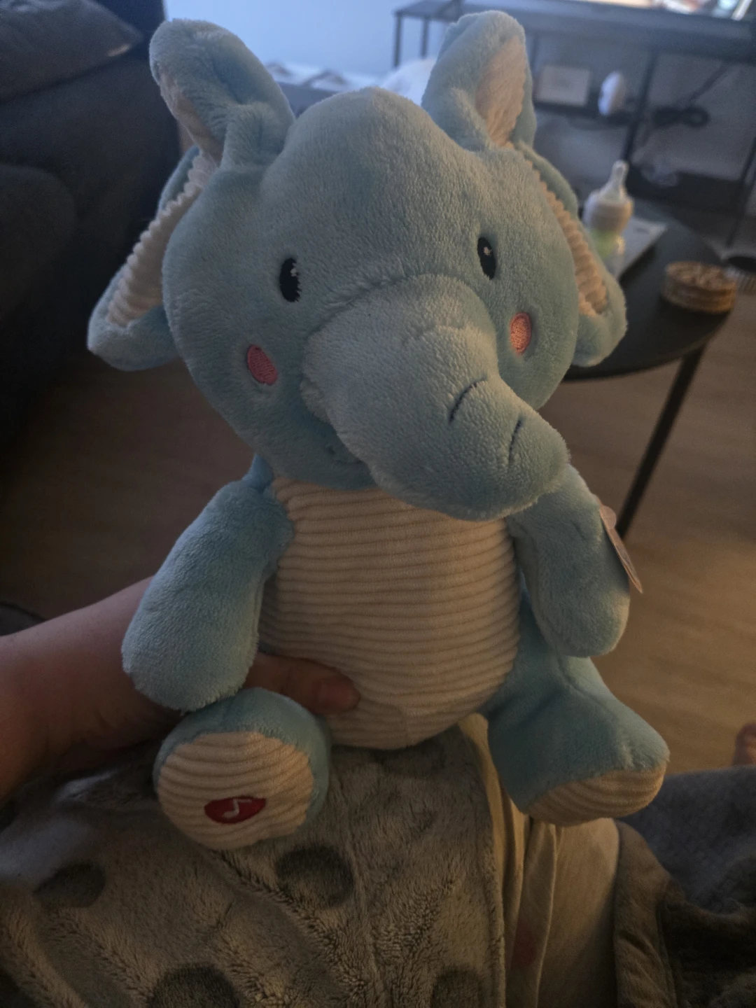 Blue Elephant Plush Toy