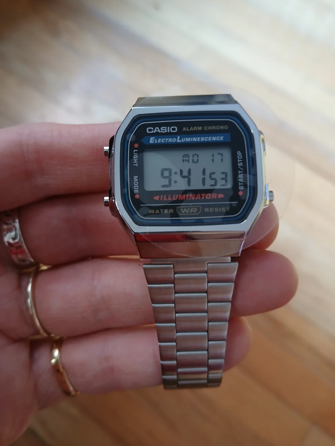 Casio A168WA-1WCR Digital Watch