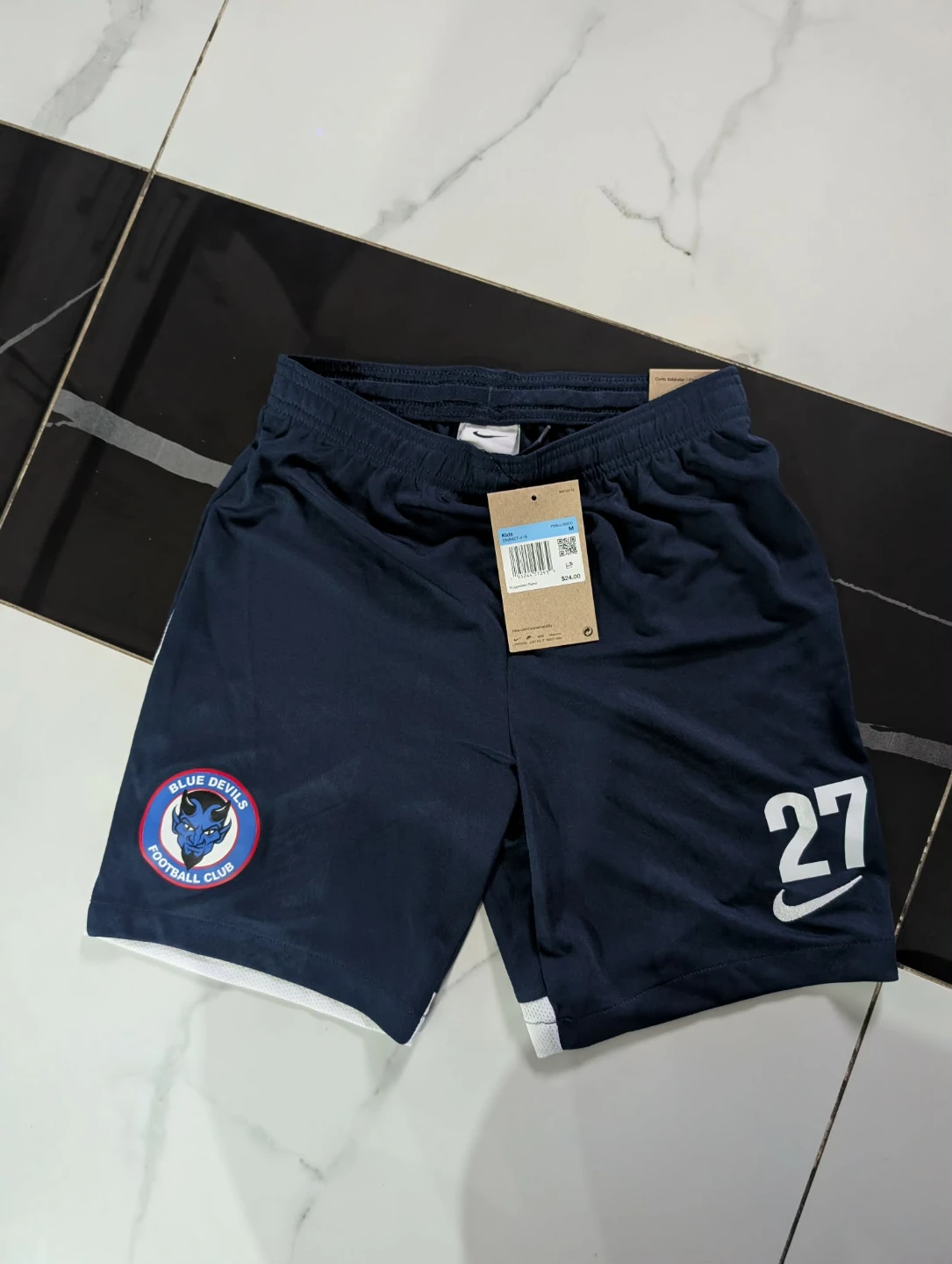 Nike Kids FTBLL/SOCC Shorts Size M🏆🏆🏆