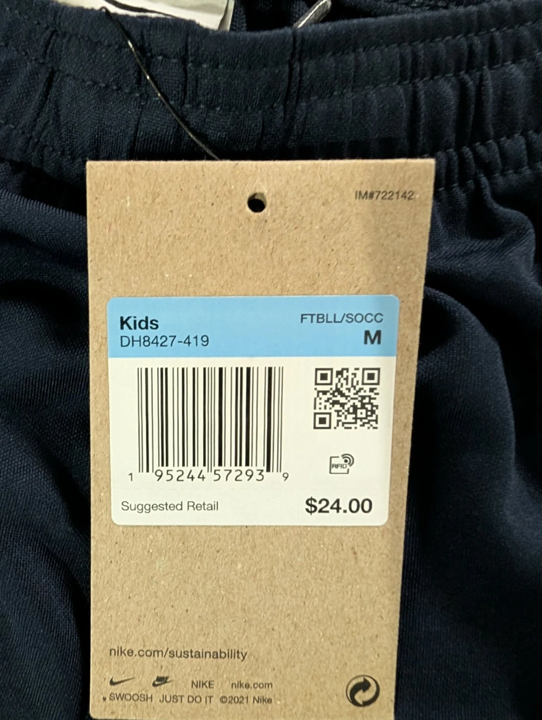 Nike Kids FTBLL/SOCC Shorts Size M🏆🏆🏆 - photo 2