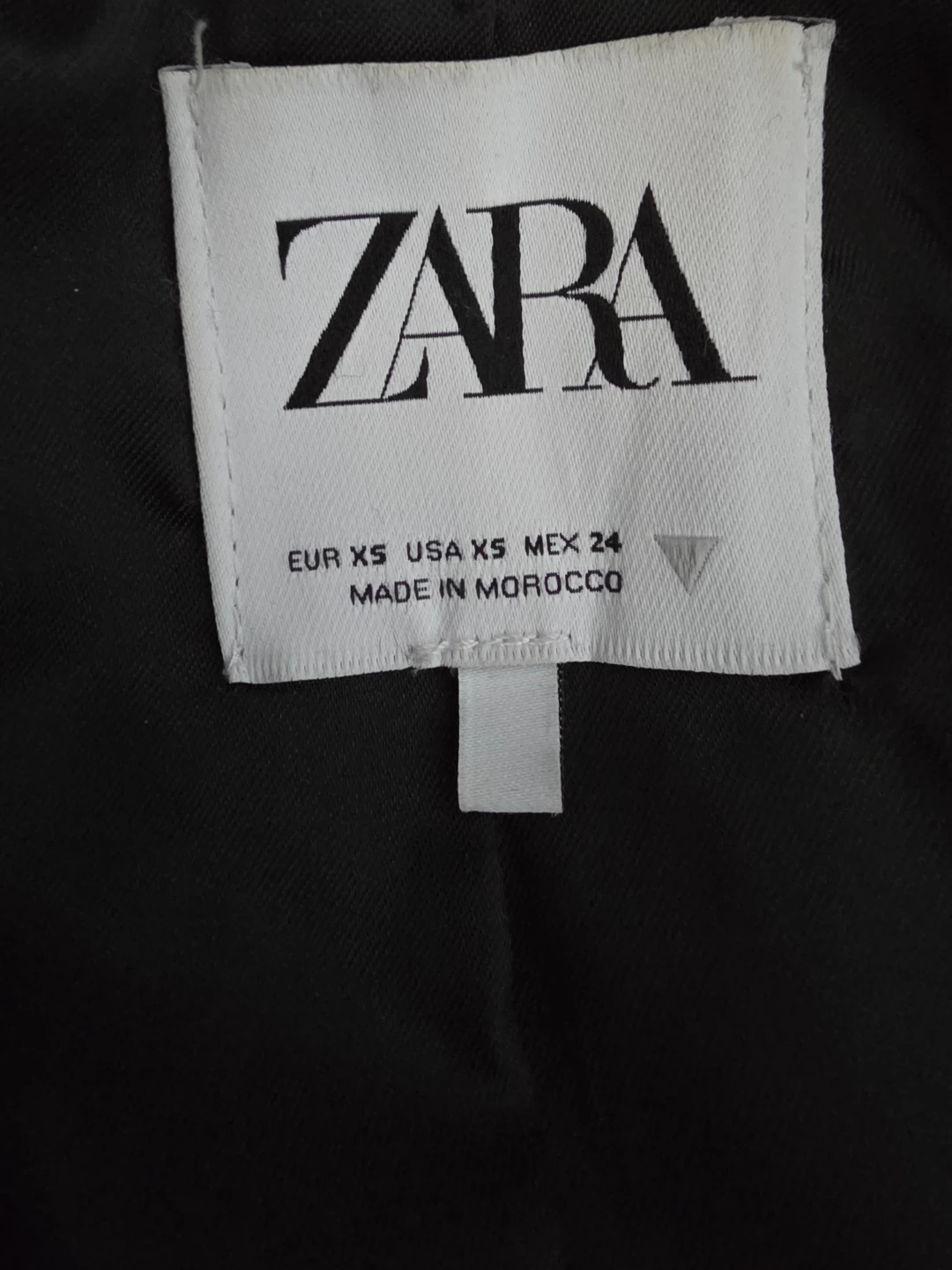 Zara Black Double-Breasted Military Style Jacket - XS 🏆 - photo 3