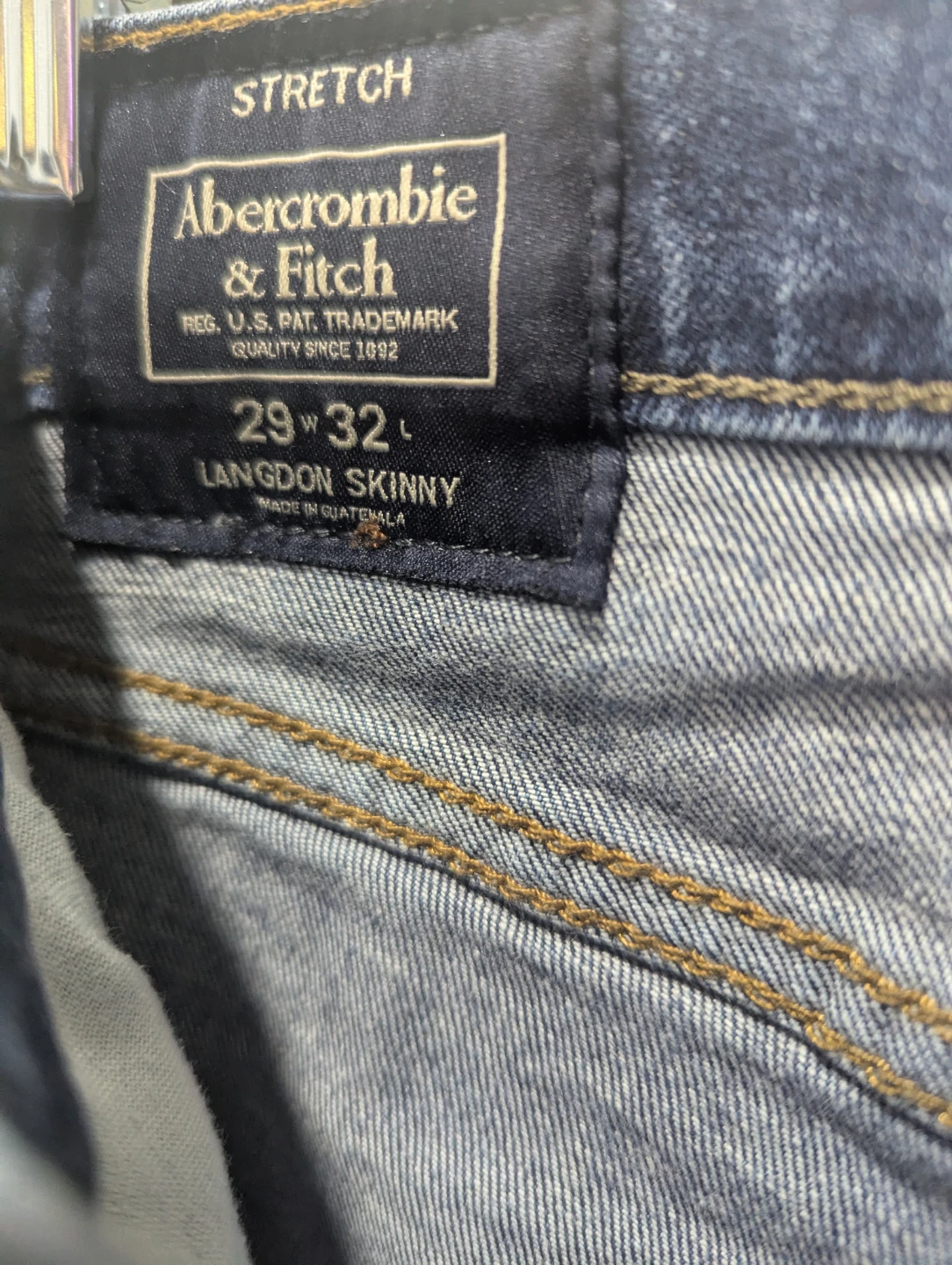 Abercrombie & Fitch Langdon Skinny Jeans - Size 29x32 - photo 4