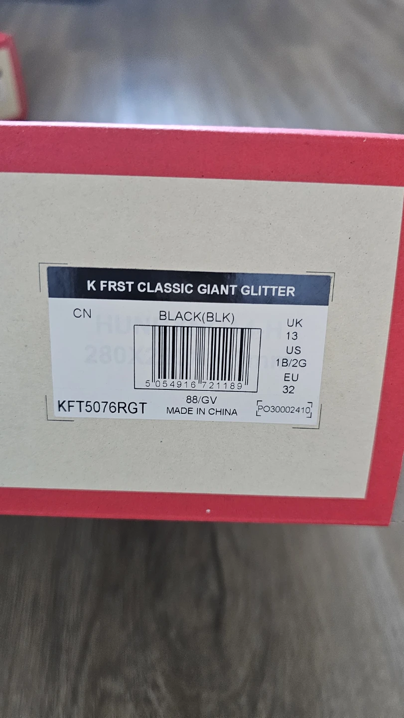 Hunter Kids K First Classic Giant Glitter Rain Boots - photo 5