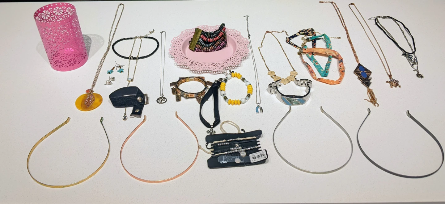 Assorted Jewellery and Headbands
