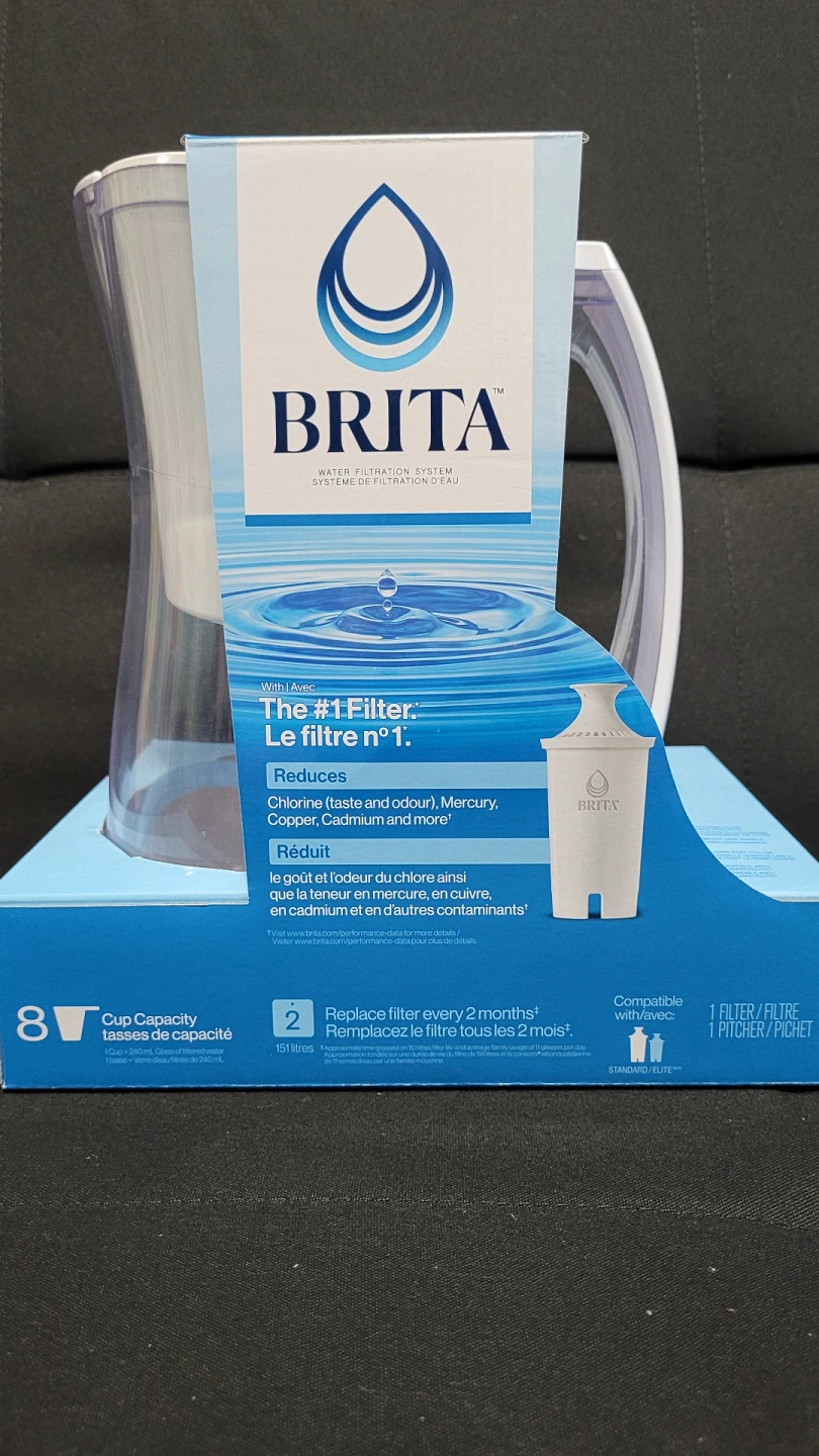 New Brita 8-cup Filter Pitcher