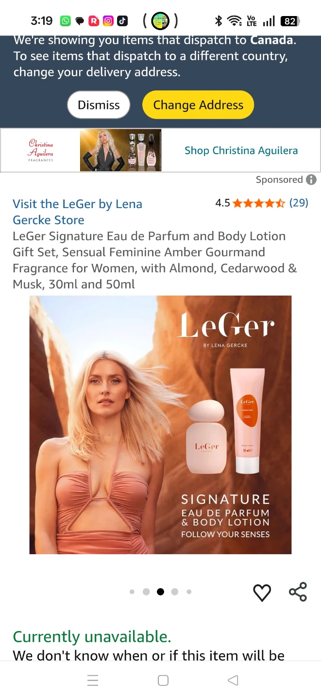 LeGer Signature Eau de Parfum & Body Lotion Gift Set - photo 4
