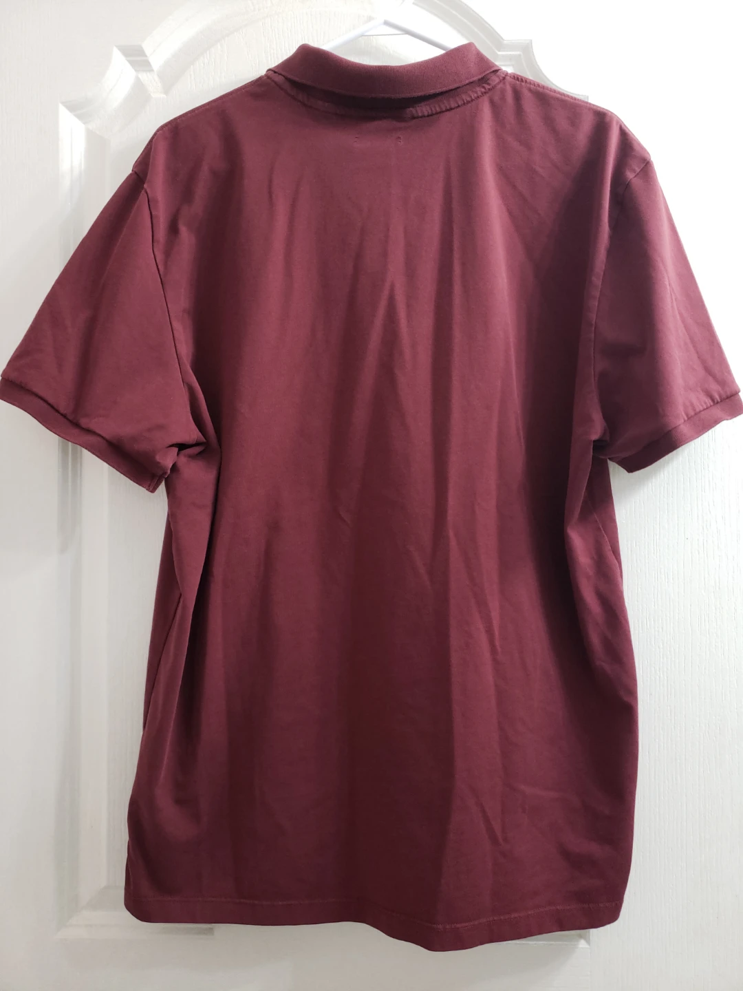Calvin Klein Classic Fit Polo Shirt - Burgundy - L/G - photo 2