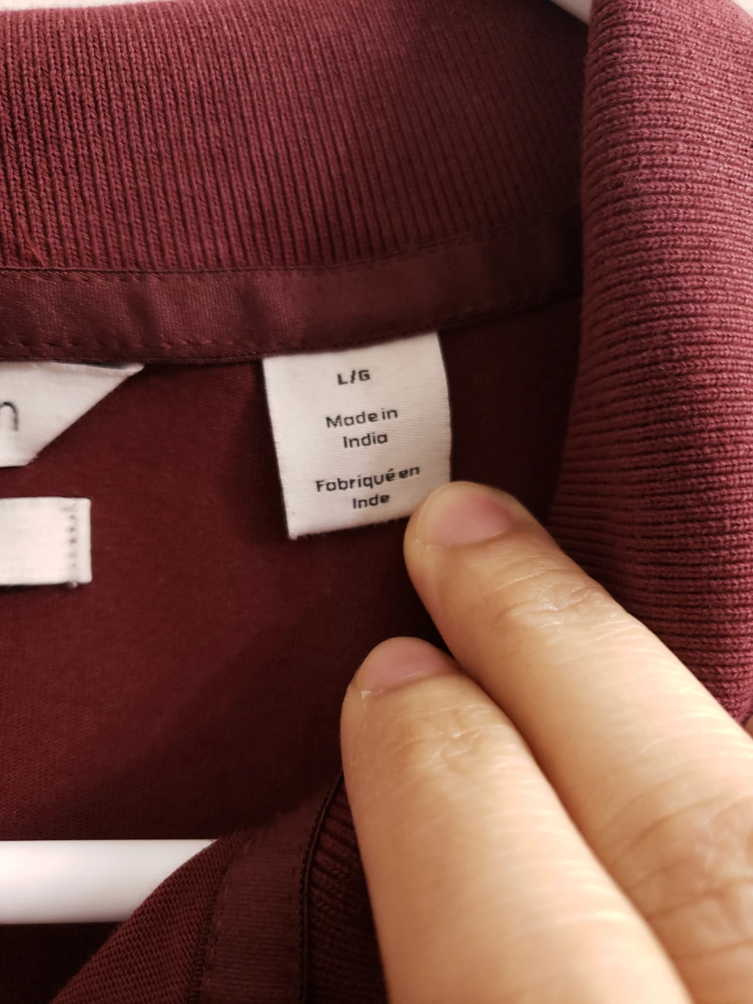 Calvin Klein Classic Fit Polo Shirt - Burgundy - L/G - photo 3