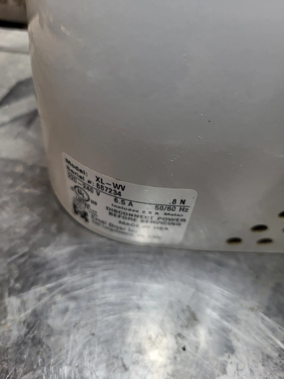 Excel Dryer XL-WV Hand Dryer - photo 2