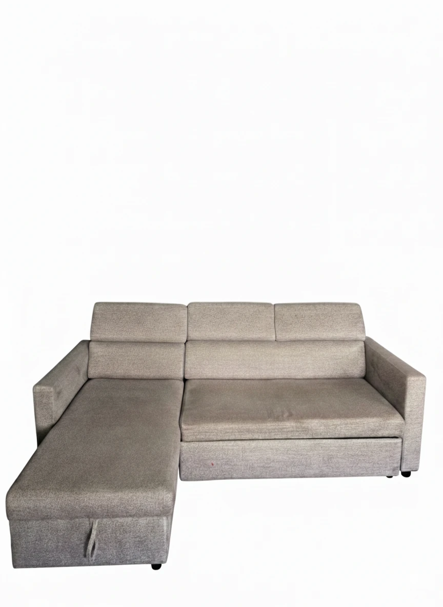 Modern Sectional Sofa Bed with Storage - photo 4
