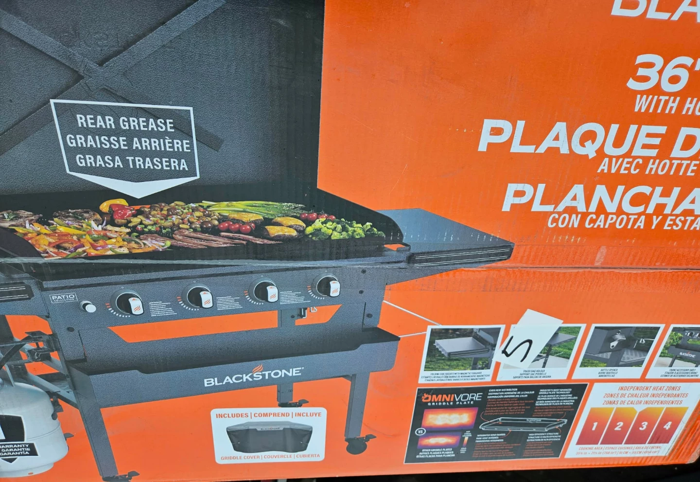 Blackstone 36 inches griddle - photo 2
