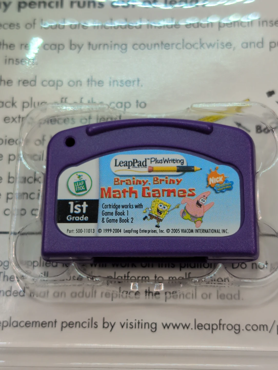 LeapFrog LeapPad PlusWriting Brainy, Briny Math Games 1st Grade - photo 2