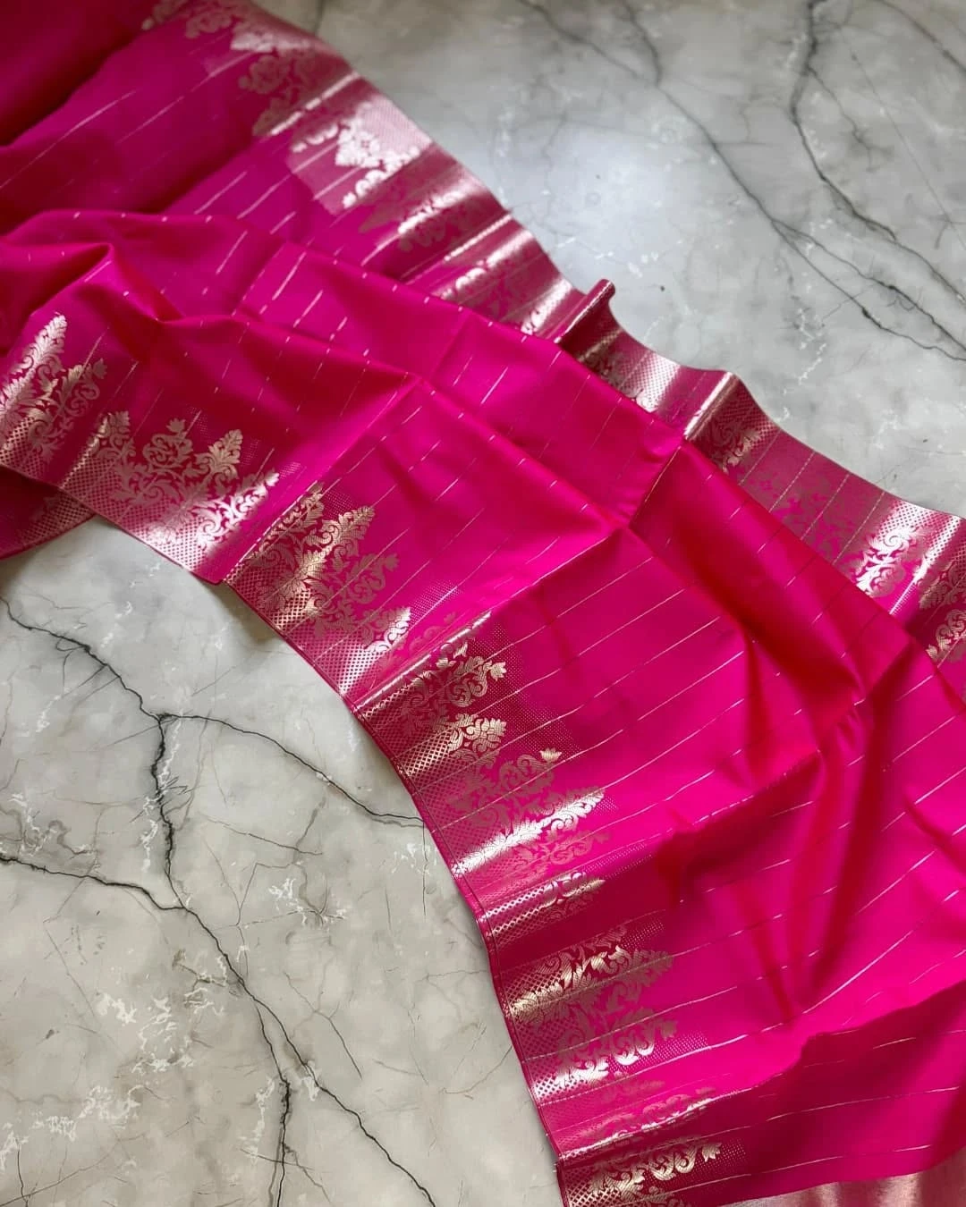BANARASI PREMIUM SEMI KATAN SOFTY SILK SAREE - photo 3