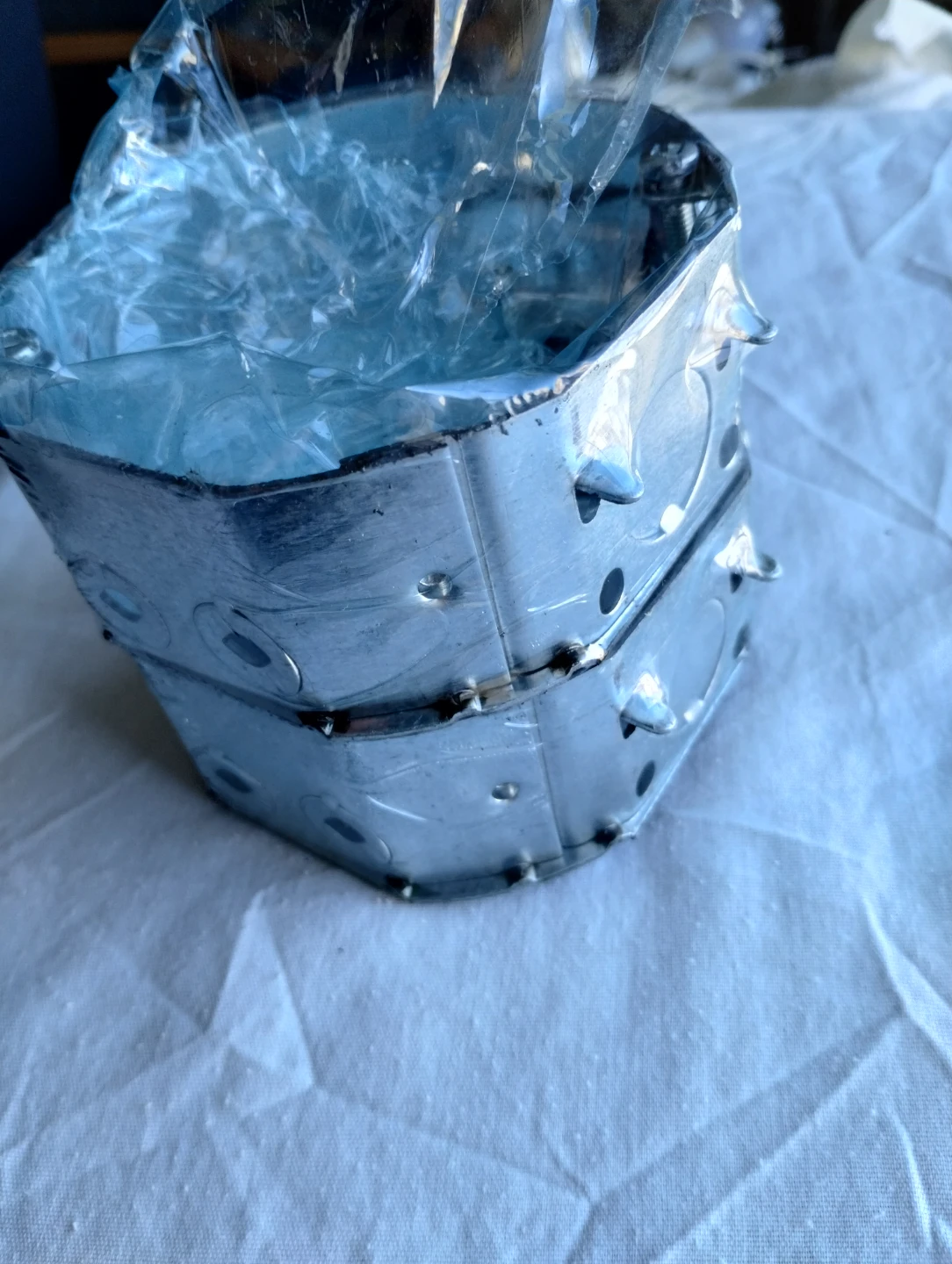 🥕Galvanized Steel Octagonal Electrical Box (2)