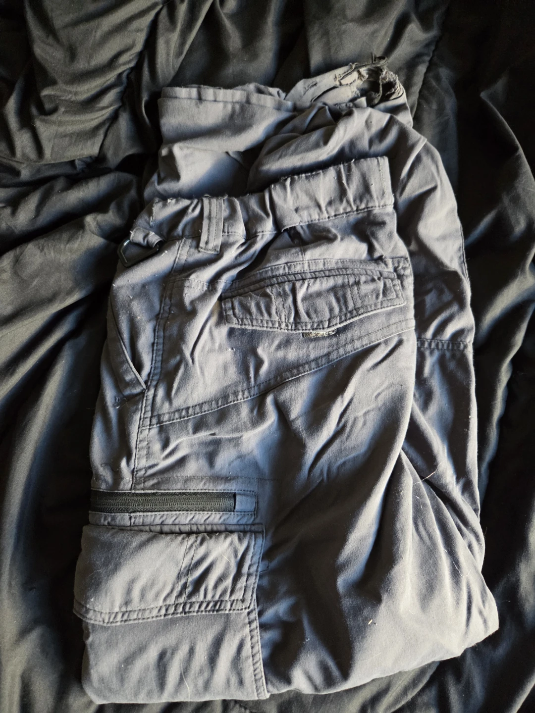 Grey cargo pants - photo 2