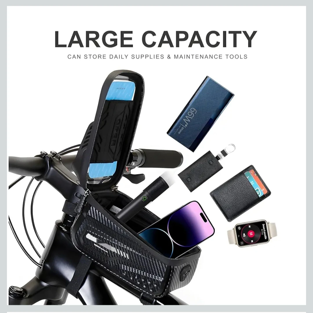 Bike Bag for Phones up to 6.8 Inch🏆 - photo 3