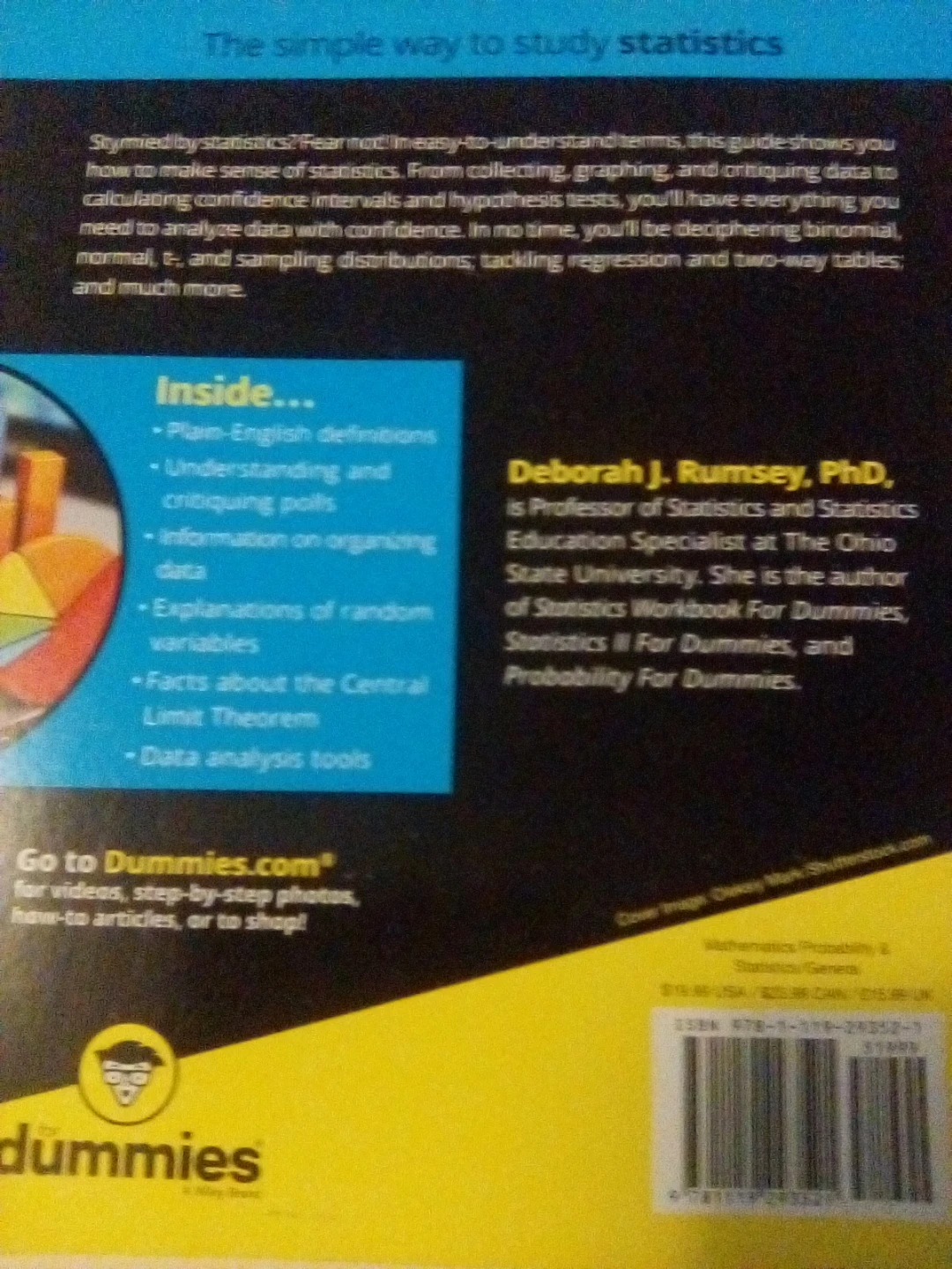 Statistics for Dummies 2nd Edition Book - photo 2