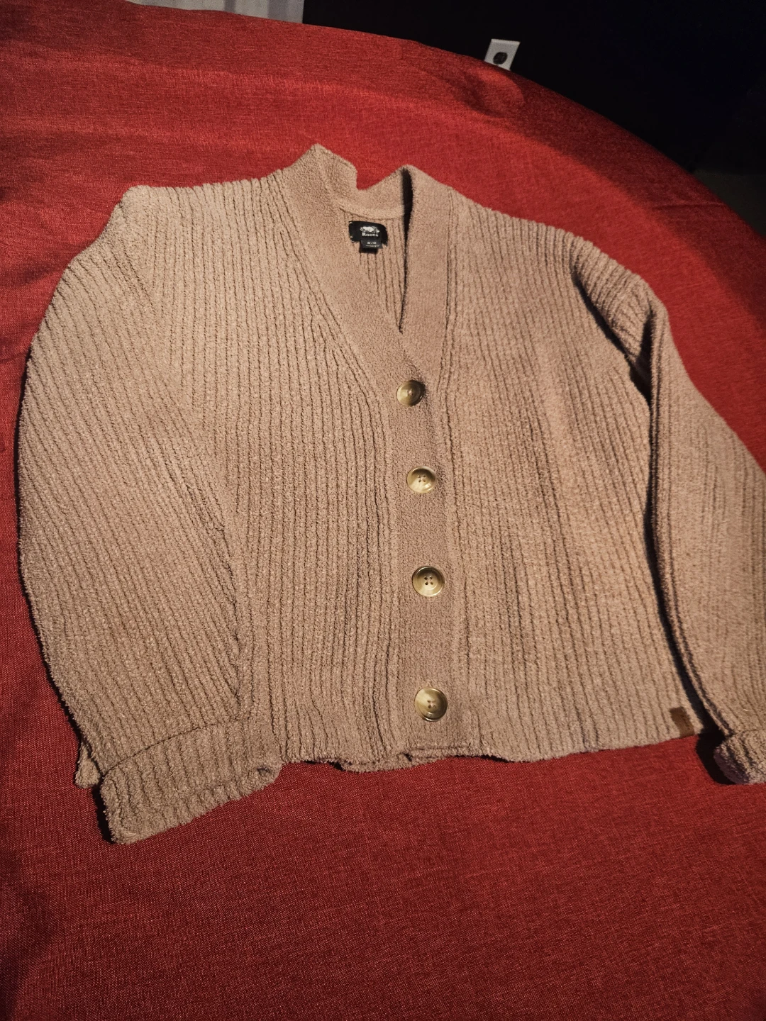 🥕Roots Cardigan - Tan - M/M