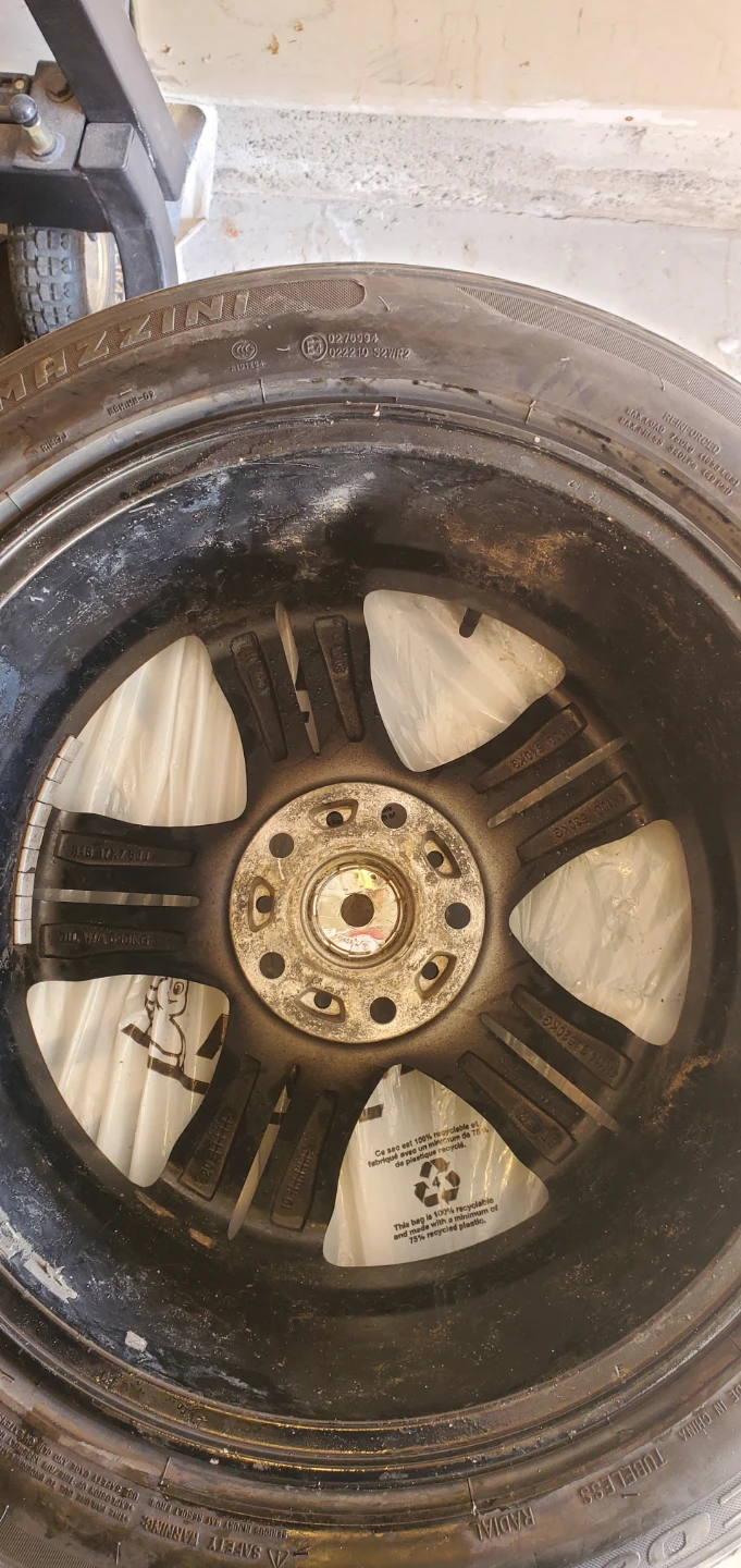 Set Of DAI Target Wheels W/ Mazzini 225/50ZR17 98W Tires - photo 3