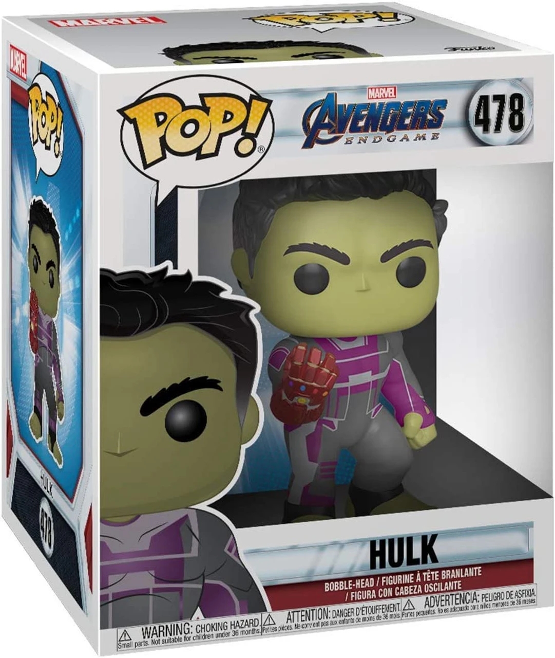 Funko Pop! Marvel Avengers Endgame Hulk #478 Bobblehead