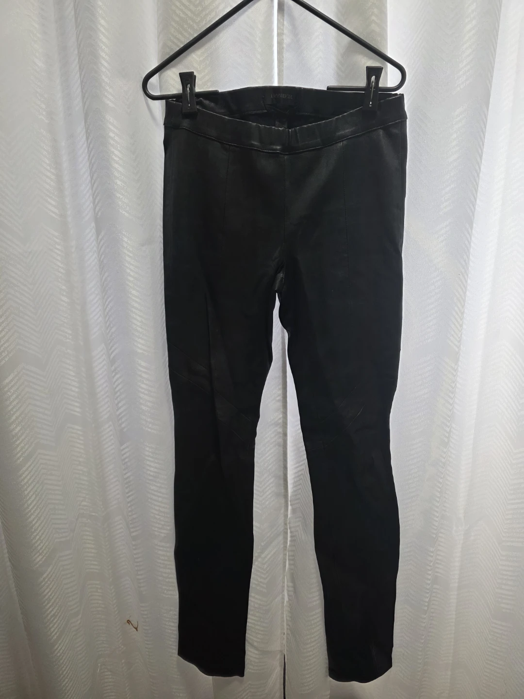 DANIER Leather Pants - Black, Size 6