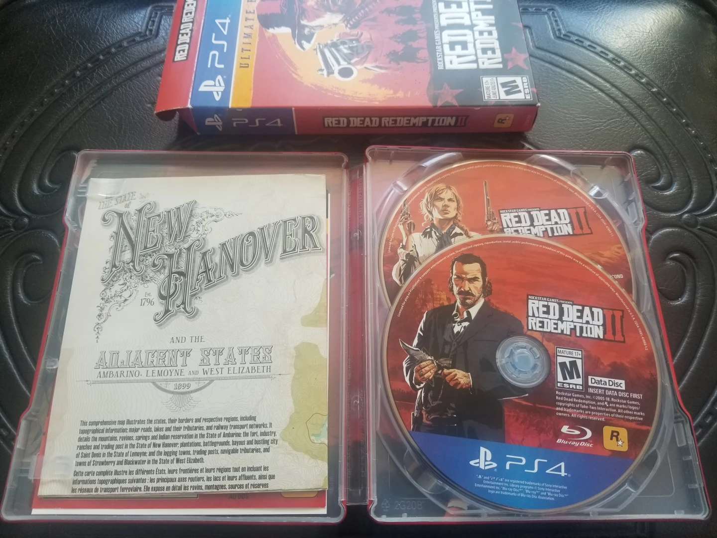 Ps4 Red Dead Redemption II Steelbook Ultimate Edition CIB - photo 2