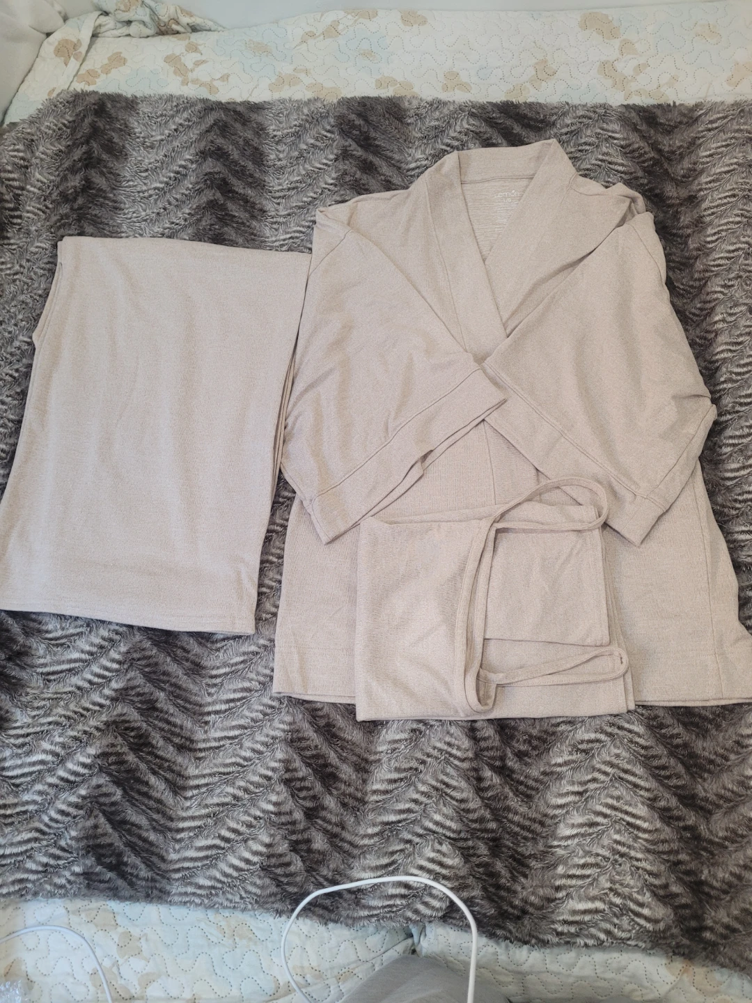 Lightweight Pajama Set and Robe