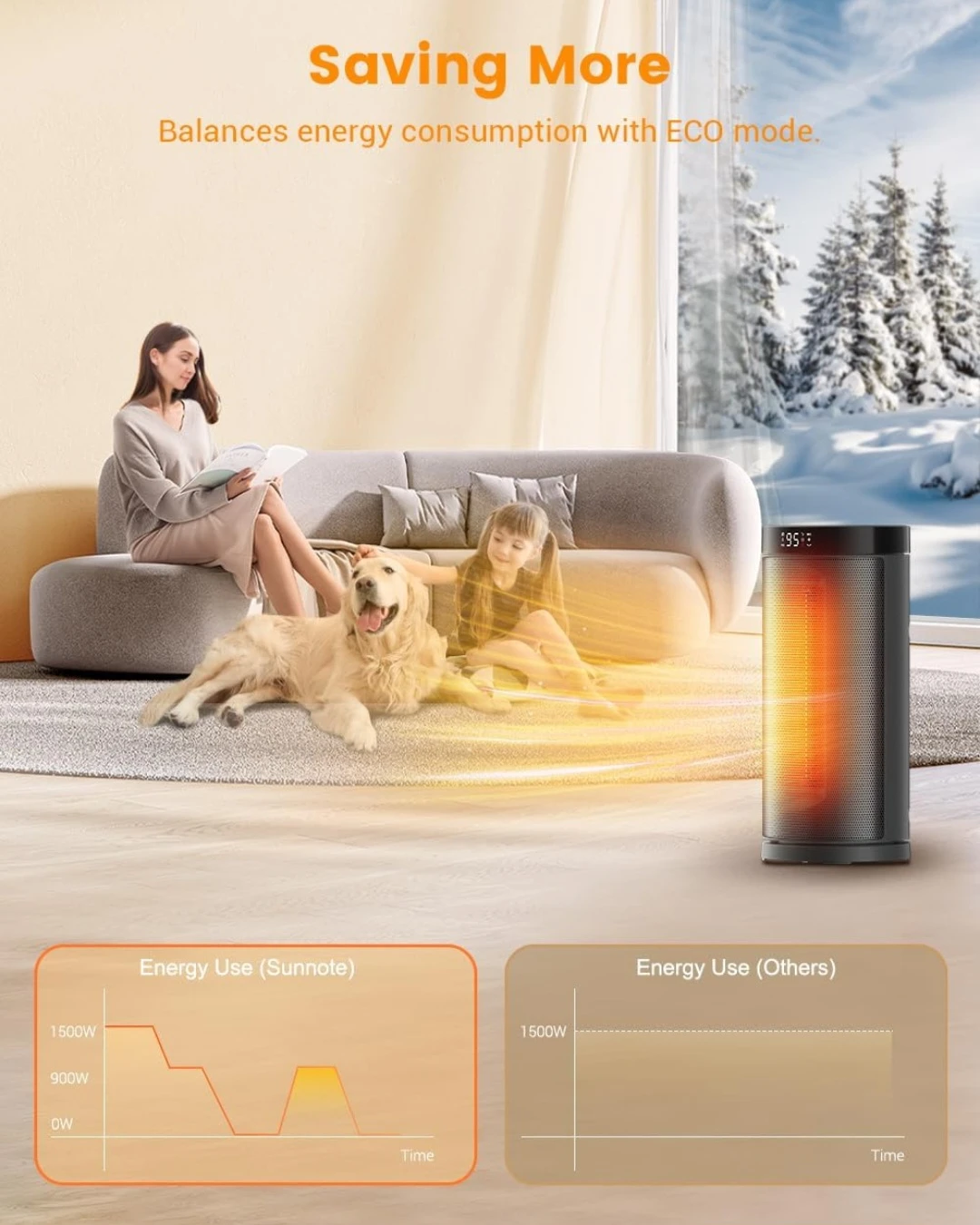 Space Heater with Remote Control - photo 5