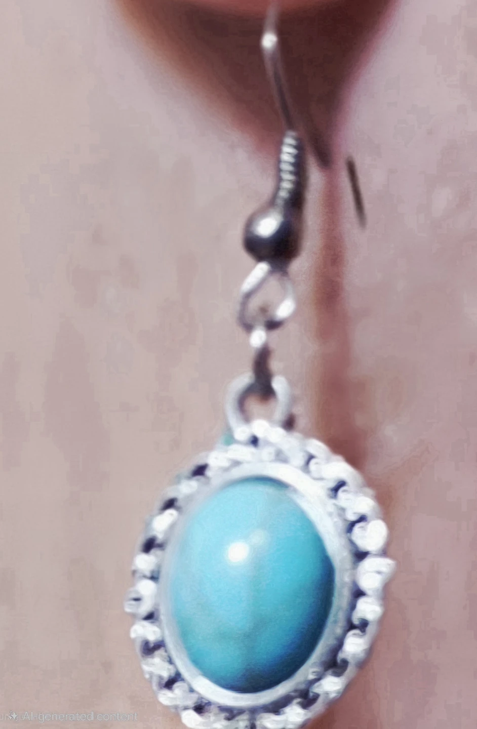 Turquoise Dangle Earrings - photo 2