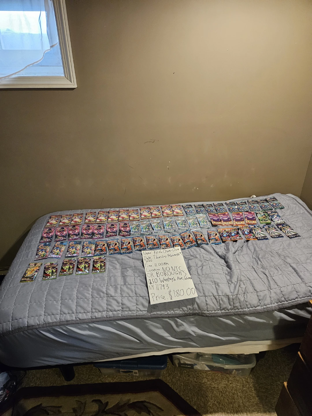 66 Pokemon TCG Packs: 4 CHN&62 JAP W/ 1 MEGA DREAM&4NIHIL ZERO