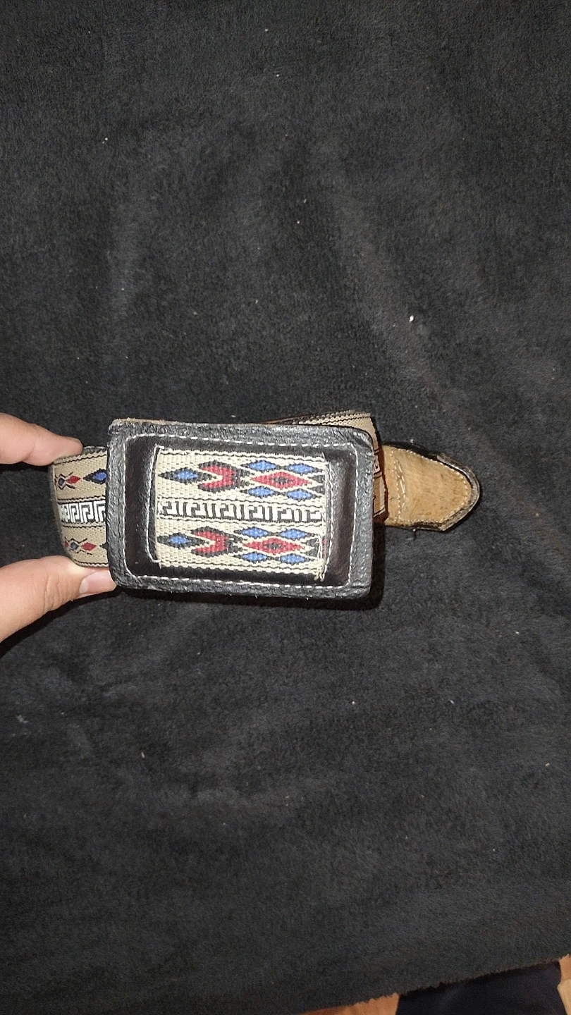 Men's Western Style Woven Belt Size 36