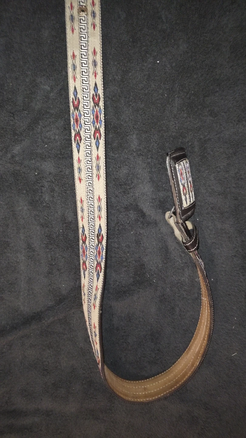Men's Western Style Woven Belt Size 36 - photo 3